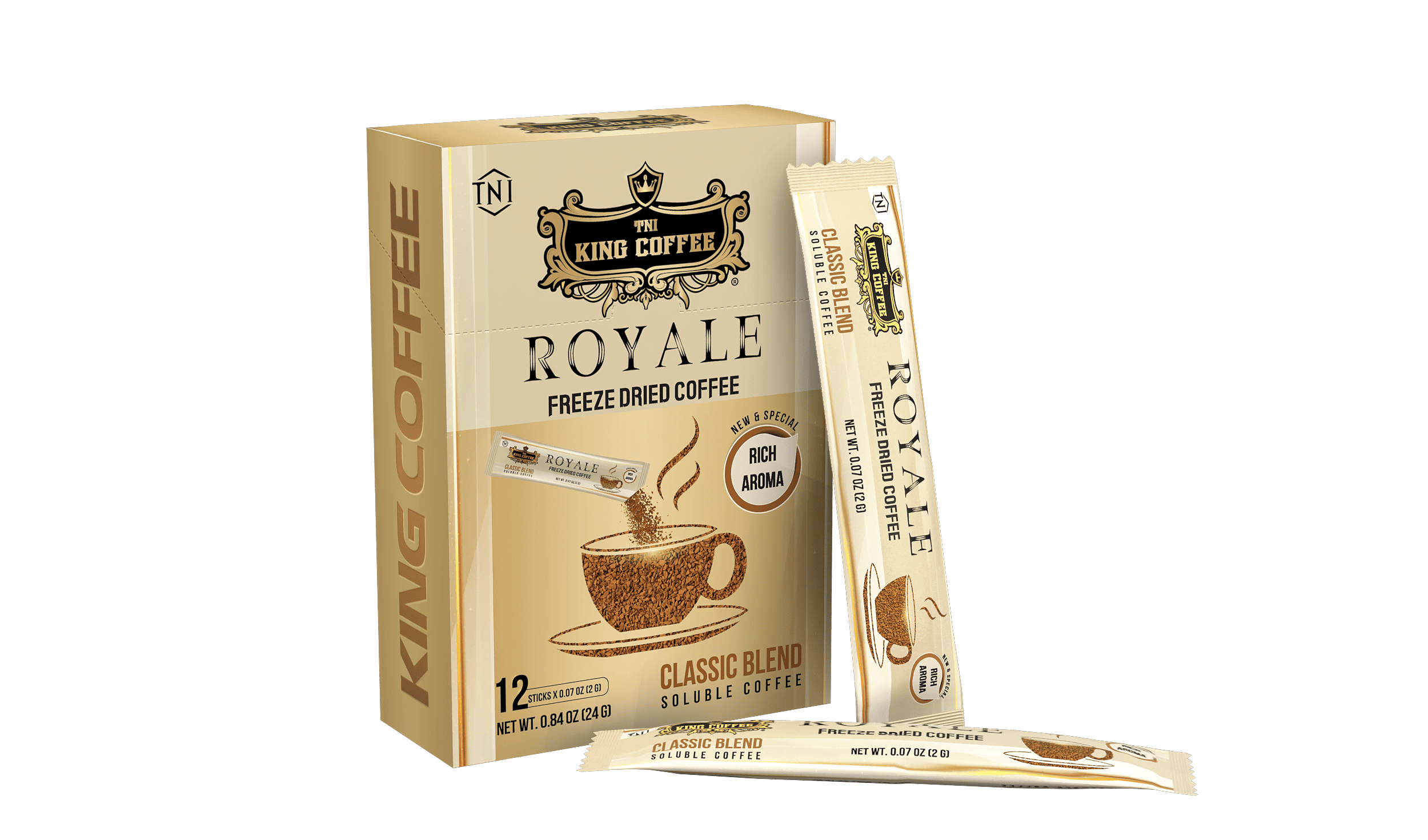 KING-COFFEE-ROYALE-Classic-Blend-freeze-dried-soluble-coffee-Box-24-g-12-sticks-x-2g.png Cà Phê Hòa Tan Royale Classic Blend KING COFFEE - Hộp 24g (12 gói x 2g)