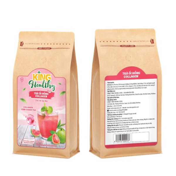 King-Healthy-Tra-Oi-Hong-Collagen-Tui-500g-VV.png Trà Ổi Hồng Collagen King Healthy - Túi 500g