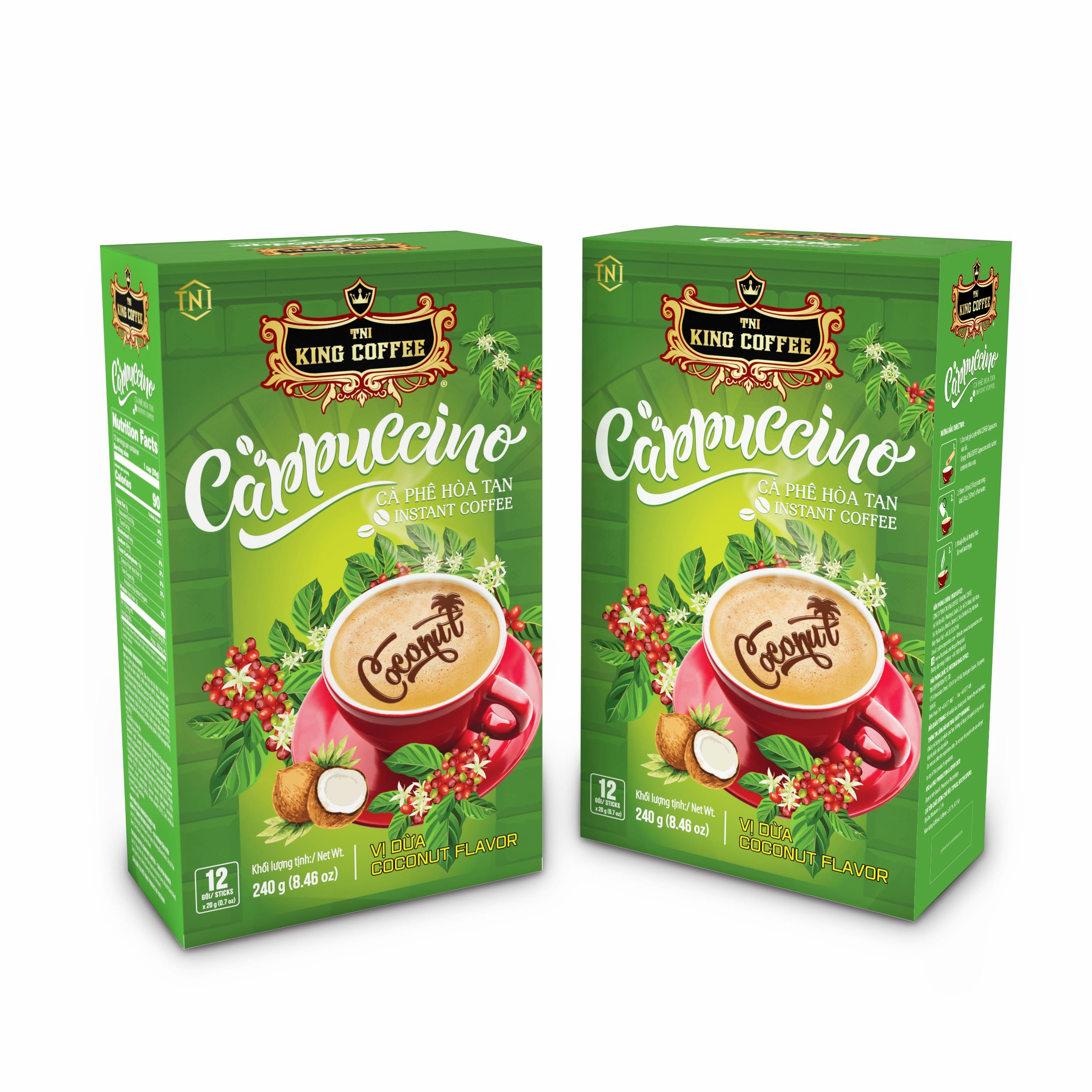 King coffee Cappuccino Coconut