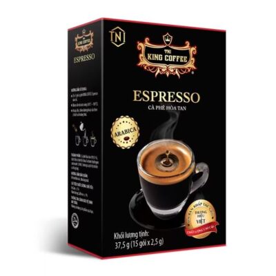 King coffee Espresso instant - Box 100 sticks x 2.5gr ( E/E)