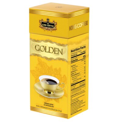 Cà Phê Rang Xay Cao Cấp Golden KING COFFEE - Hộp 450g