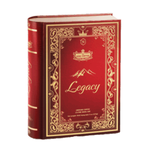 Cà Phê Rang Xay Cao Cấp Legacy KING COFFEE - Hộp 225gr