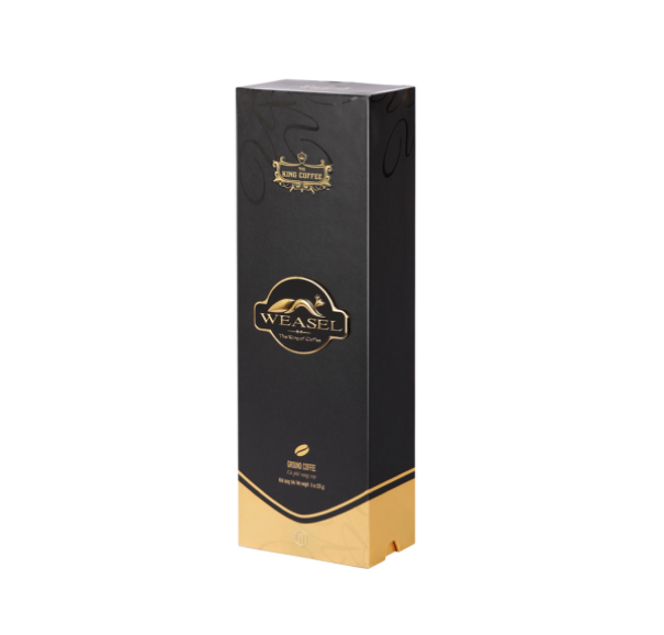 weasel.jpeg Cà Phê Rang Xay Cao Cấp Weasel KING COFFEE - Hộp 225 gr